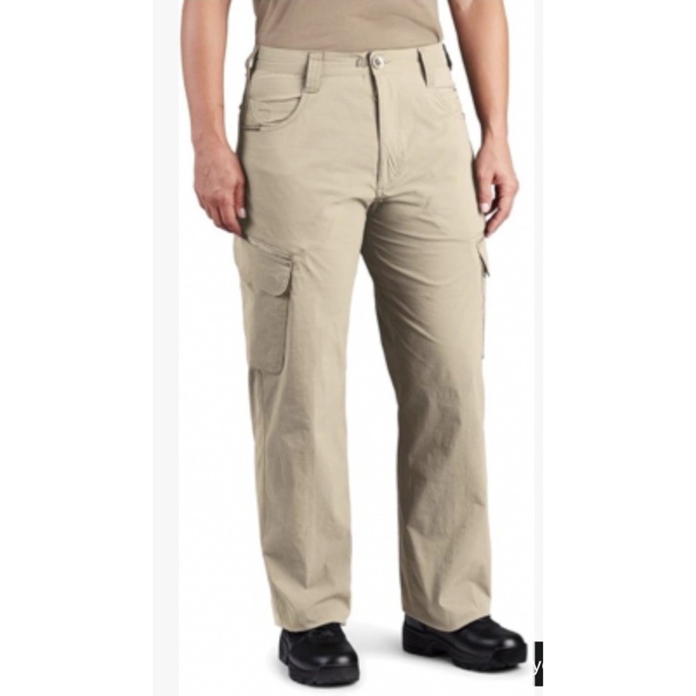 PROPPER F5296 WOMENS SUMMERWEIGHT TACTICAL CARGO PANTS BEIGE 18x30 KHAKI RIPSTOP